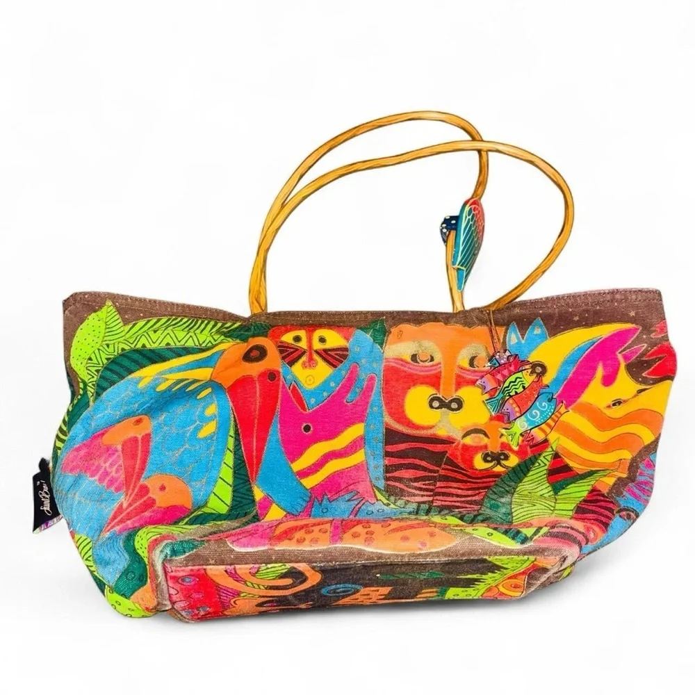 LAUREL BURCH Jungle Paradise Tote Bag
